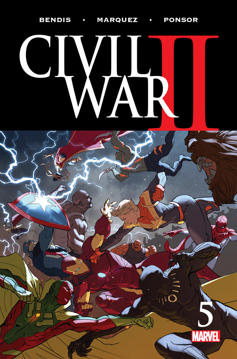 CIVIL WAR II #5 (OF 8) – Villainous Grounds