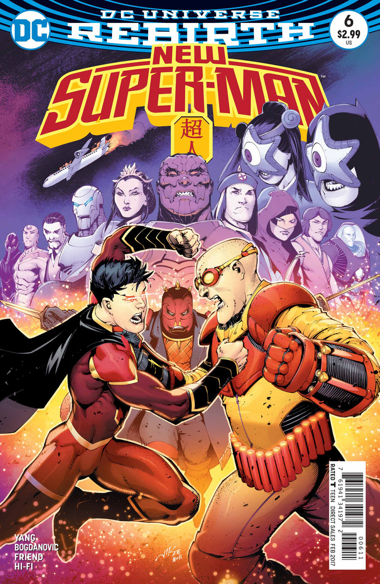 NEW SUPER MAN #6 – Villainous Grounds