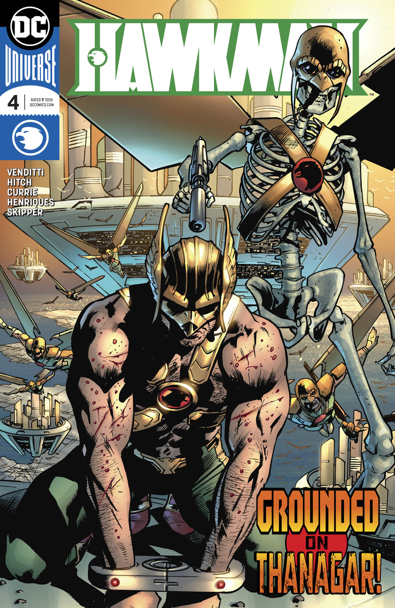 HAWKMAN #4 – Villainous Grounds