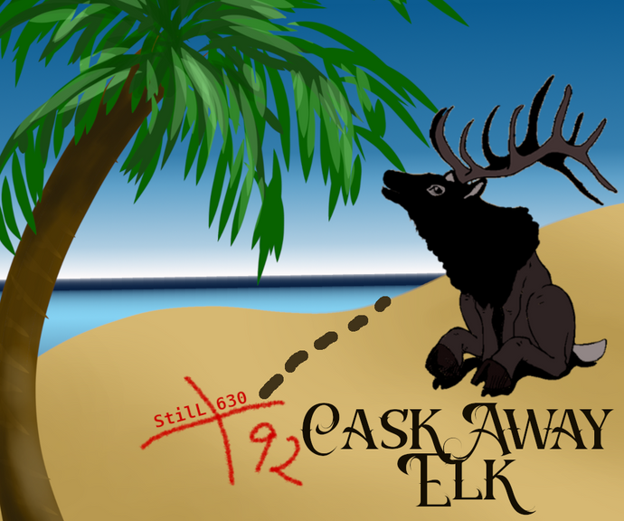 LIMITED TIME: Coffee Beans - Cask Away Elk - Rum and Sorghum Barrel Aged Bean