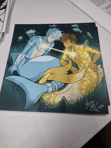 CASTLE SWIMMER GN VOL 01 Plus Bonus Artist Print