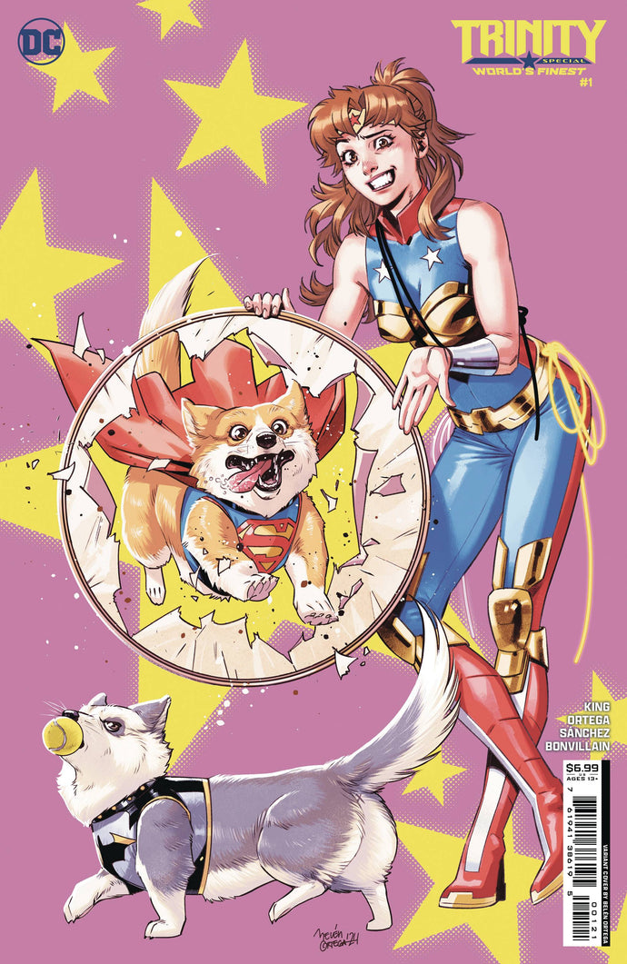 TRINITY SPECIAL WORLDS FINEST #1 (ONE SHOT) CVR B ORTEGA CSV