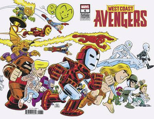 WEST COAST AVENGERS #6 CHRIS GIARRUSSO CONNECT VAR F