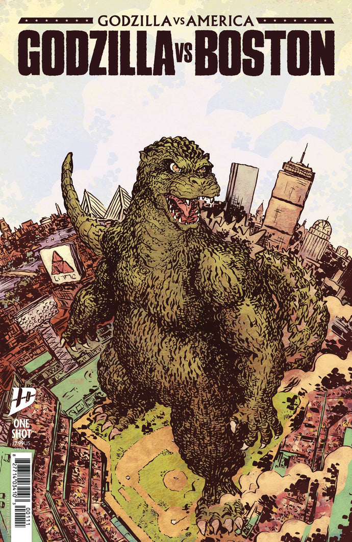 GODZILLA VS AMERICA BOSTON #1 CVR B LONERGAN