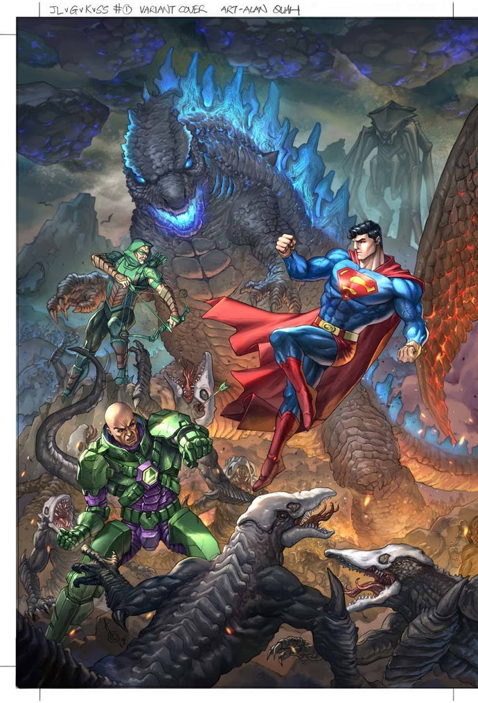 JUSTICE LEAGUE VS GODZILLA VS KONG 2 #1 (OF 7) CVR C QUAH