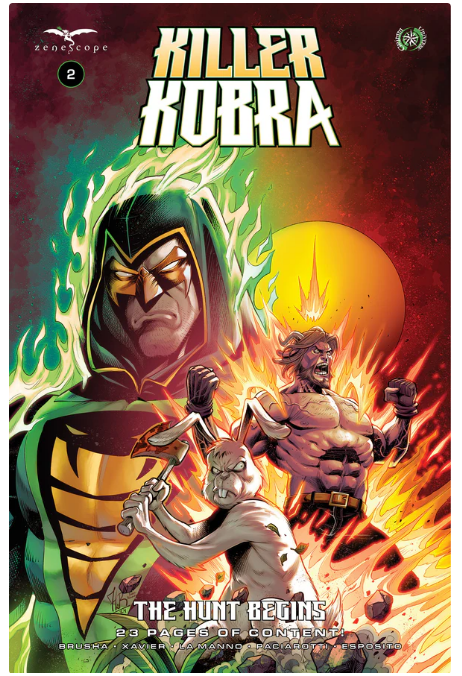 Killer Kobra: The Hunt Begins #2 Cover B