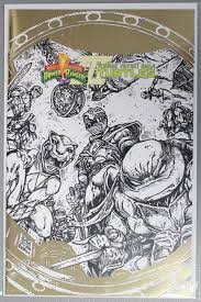 MMPR TMNT III #1 ASHCAN Gold Foil Boom Studios 2025 - Note Price