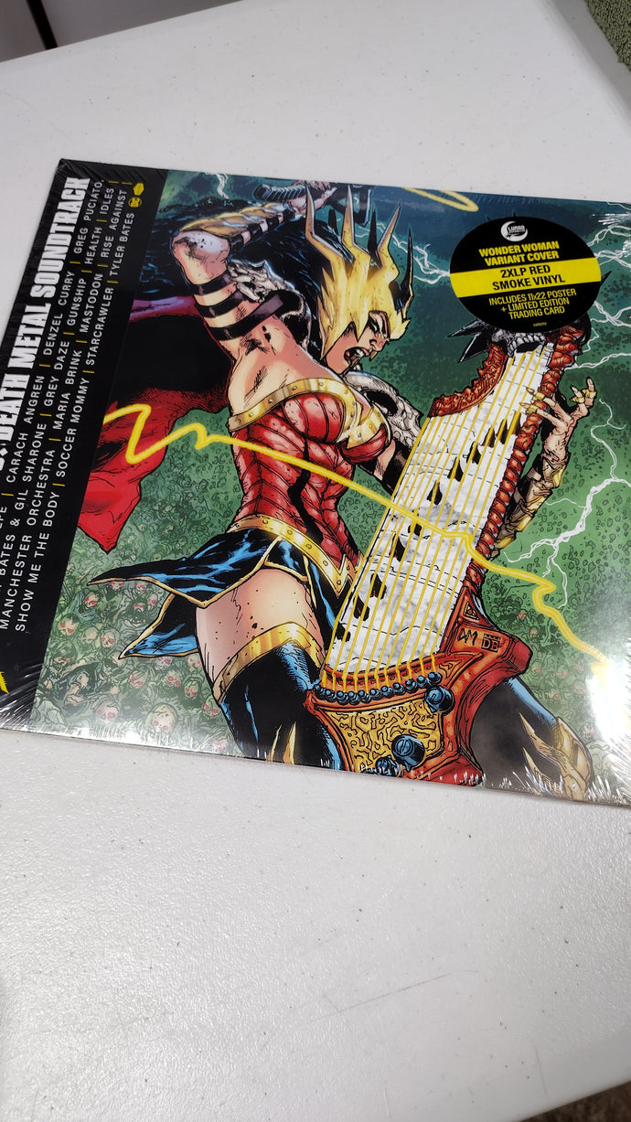 DC Dark Nights Death Metal Soundtrack Wonder Woman Variant Vinyl LP