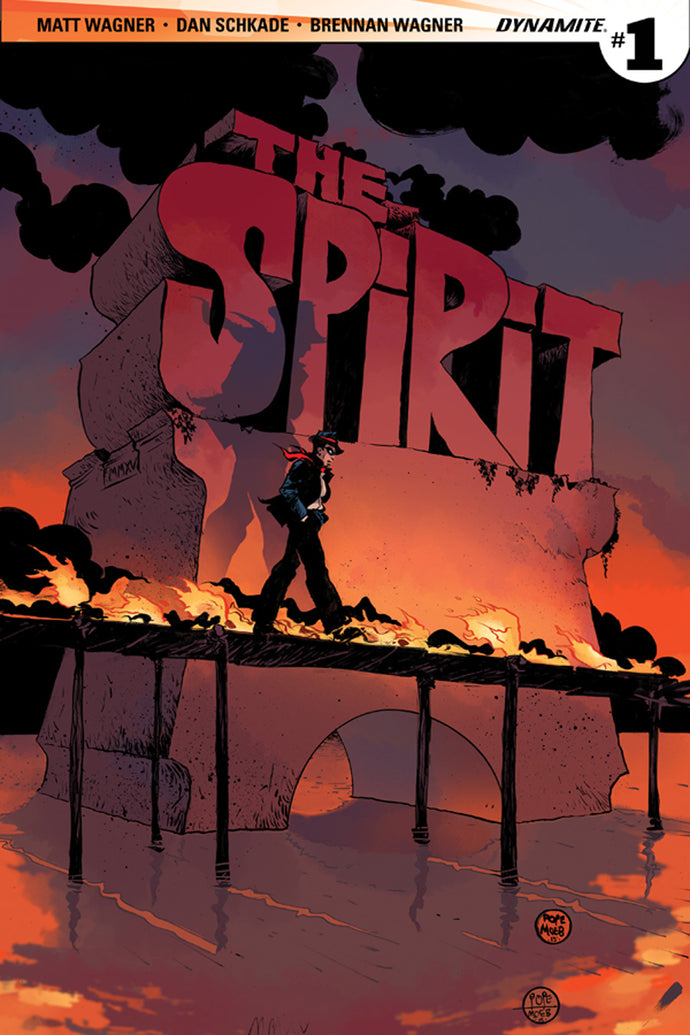 WILL EISNER SPIRIT #1 2ND PTG POPE