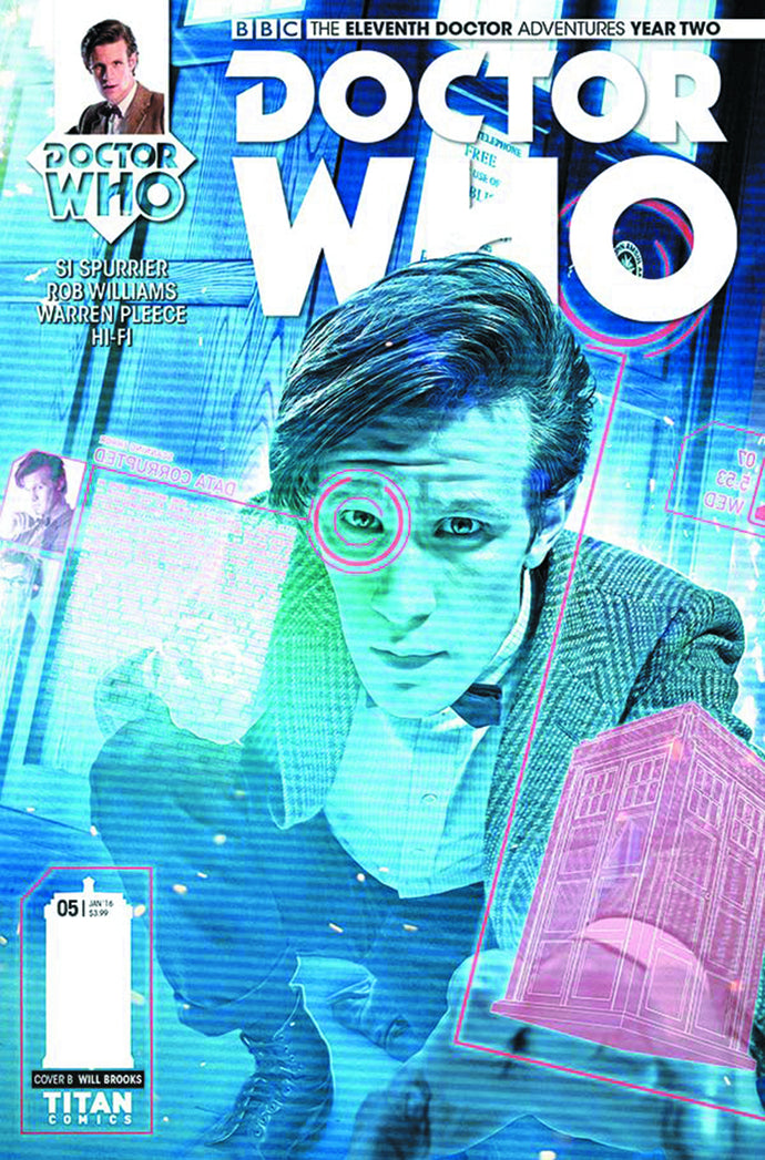 DOCTOR WHO 11TH YEAR TWO #5 BROOKS SUBSCRIPTION PHOTO