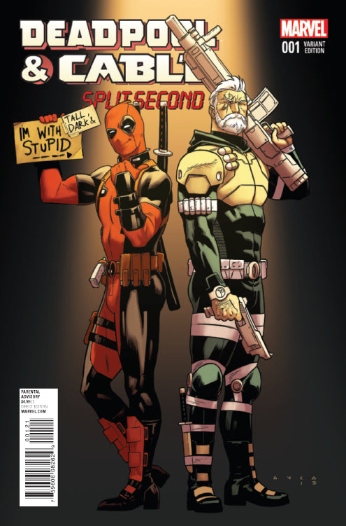 DEADPOOL AND CABLE SPLIT SECOND #1 (OF 3) ANKA VAR