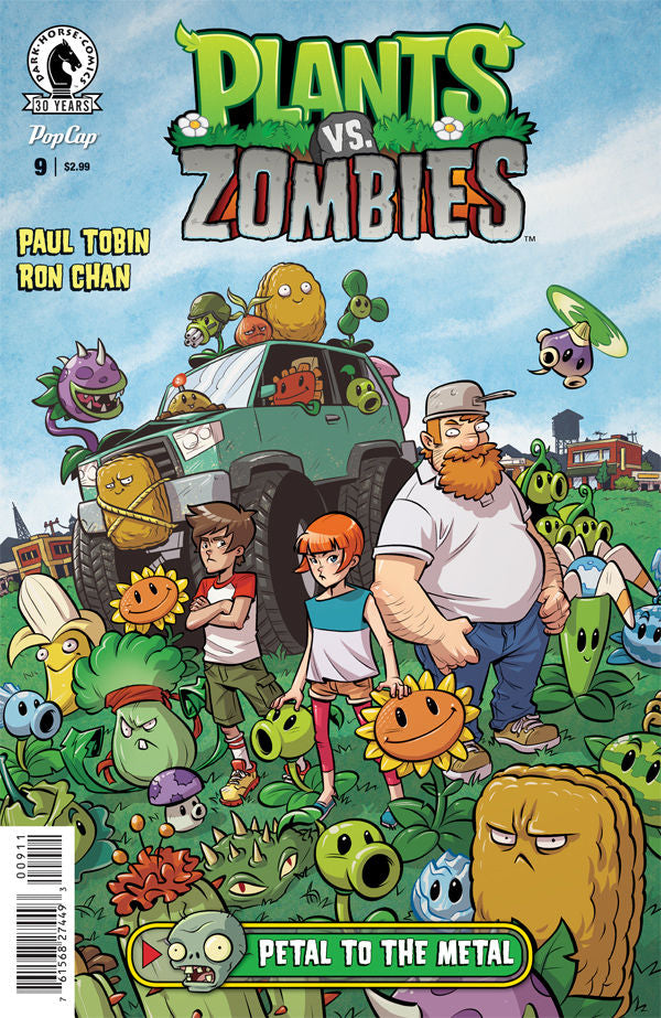 PLANTS VS ZOMBIES ONGOING #9 PETAL TO THE METAL (C: 1-0-0)