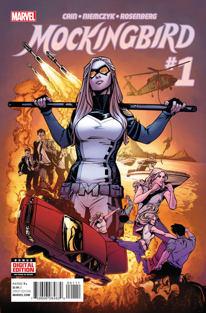 MOCKINGBIRD #1 Slightly damaged Cover - wear near staples - reduced price