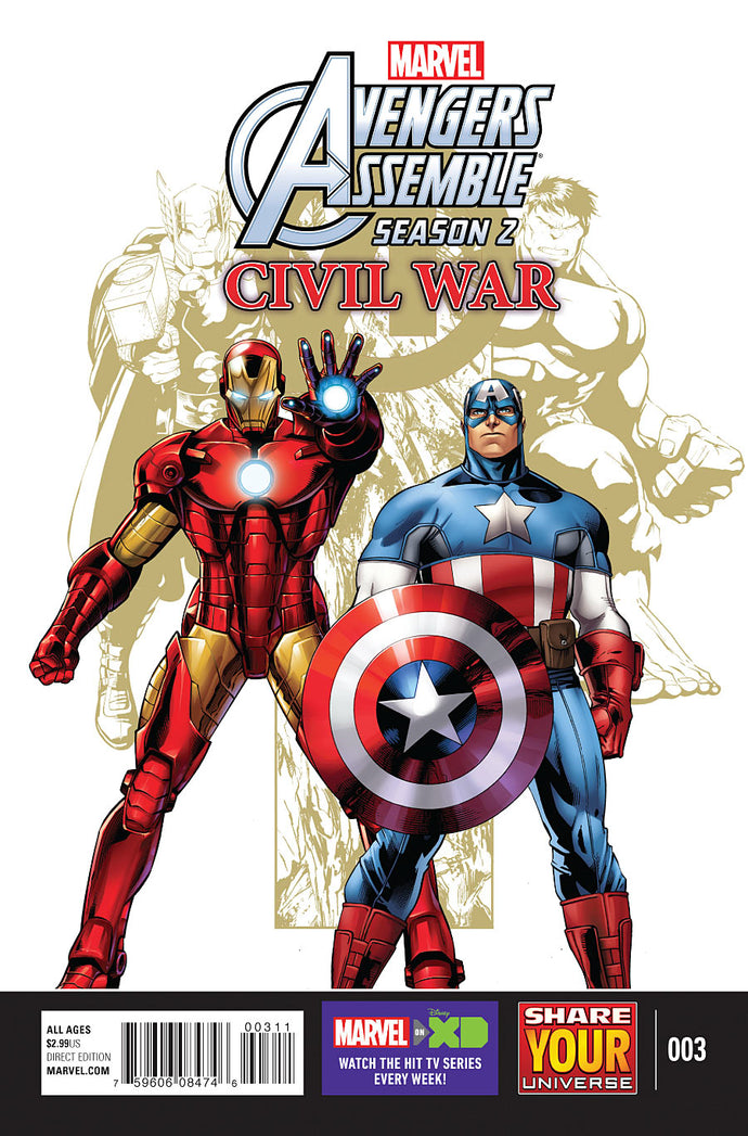 MARVEL UNIVERSE AVENGERS ASSEMBLE SEASON 2 CIVIL WAR #3