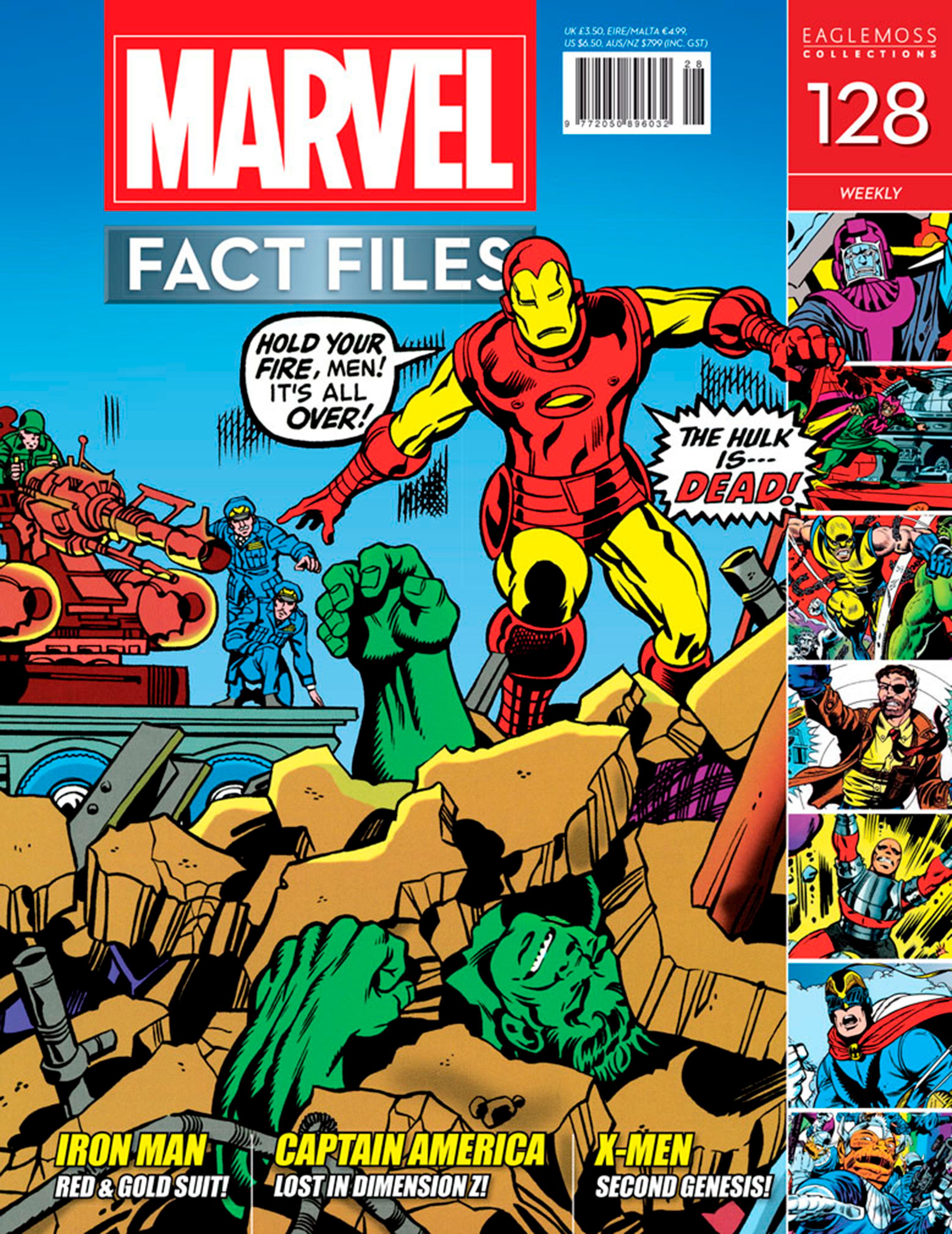 MARVEL FACT FILES #128 (C: 0-1-2) – Villainous Grounds