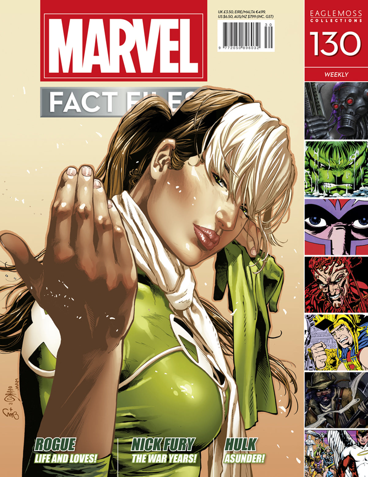 MARVEL FACT FILES #130 (C: 0-1-2) – Villainous Grounds