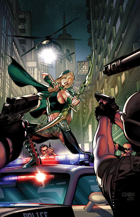 GFT ROBYN HOOD I LOVE NY #6 (OF 12) A CVR CHEN (MR)