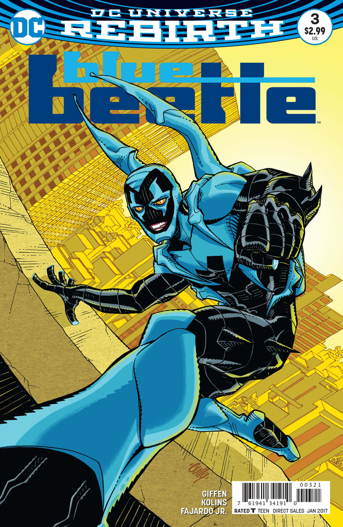 BLUE BEETLE #3 VAR ED