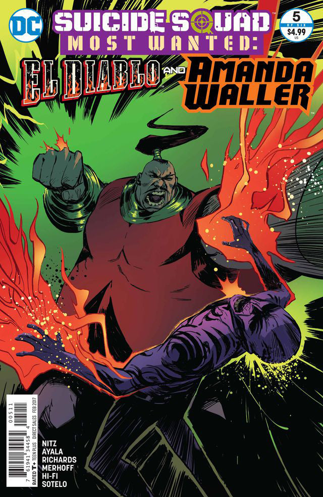 SUICIDE SQUAD MOST WANTED EL DIABLO & AMANDA WALLE #5 (OF 6)