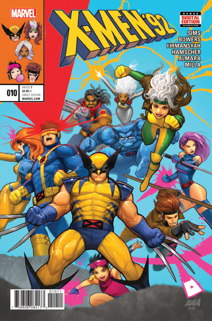 X-MEN 92 #10 – Villainous Grounds