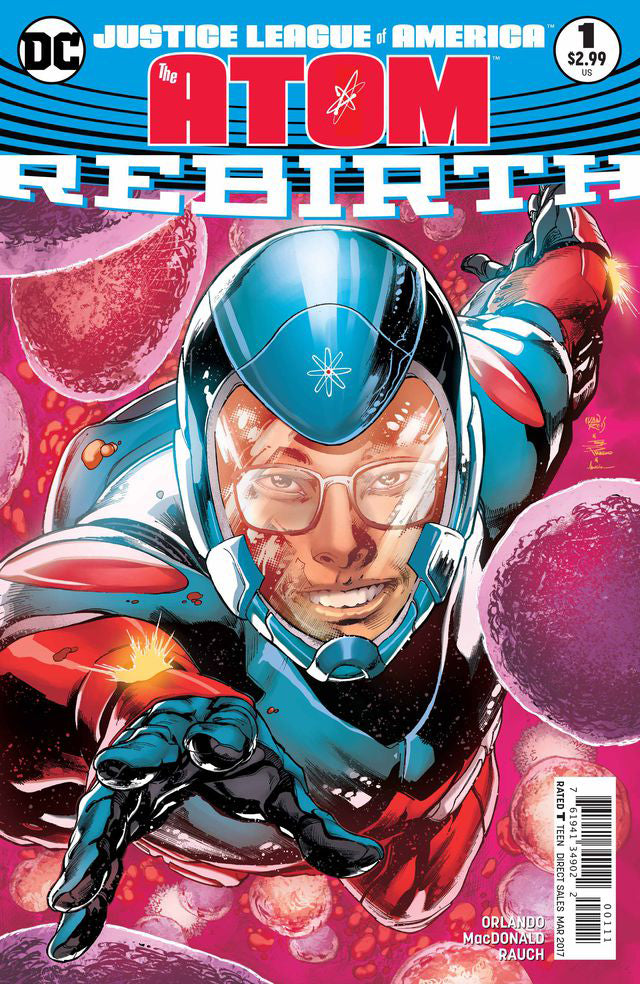 JUSTICE LEAGUE OF AMERICA THE ATOM REBIRTH #1