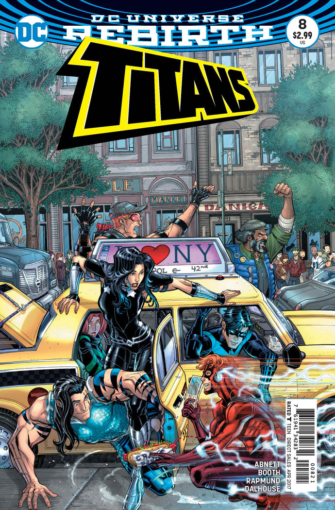 TITANS #8 VAR ED