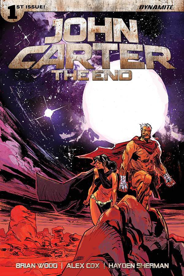 JOHN CARTER THE END #1 CVR A BROWN