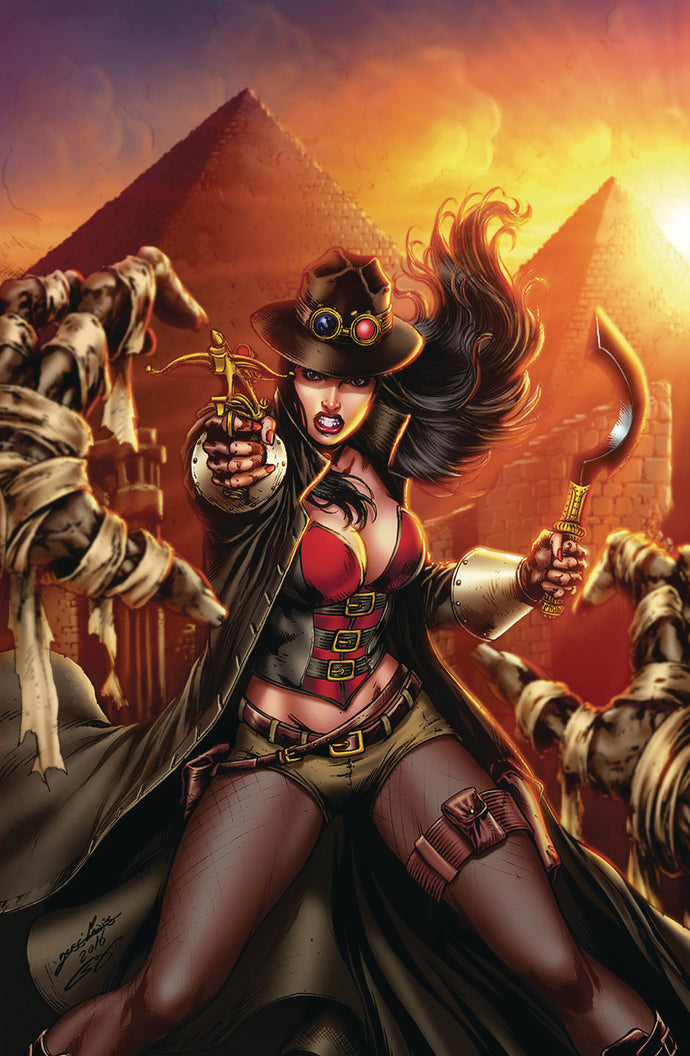 GFT VAN HELSING VS THE MUMMY OF AMUN RA #3 (OF 5) CVR A LUIS