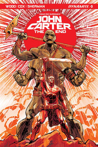 JOHN CARTER THE END #3 CVR A BROWN