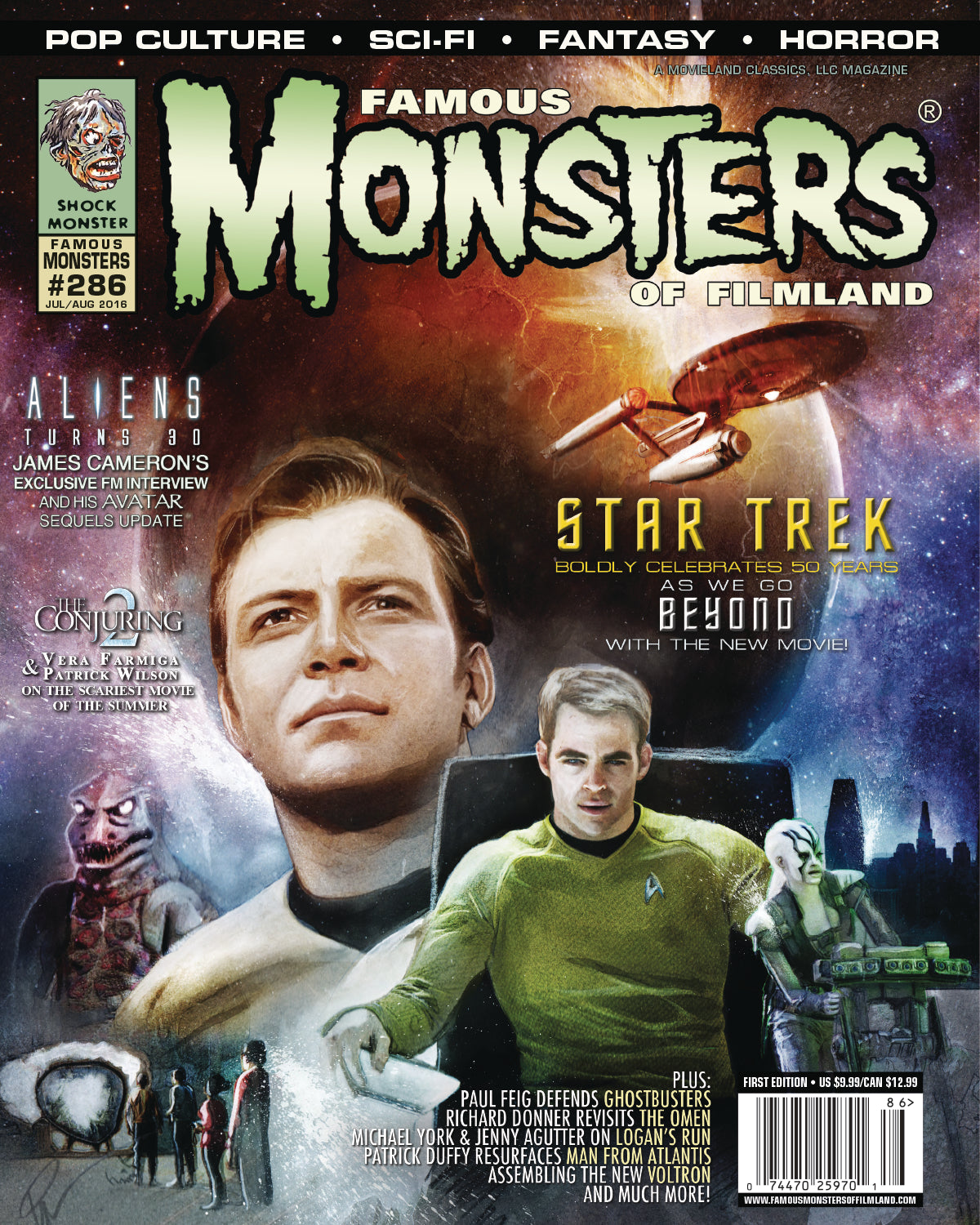 FAMOUS MONSTERS OF FILMLAND #286 STAR TREK VAR (C: 0-1-1