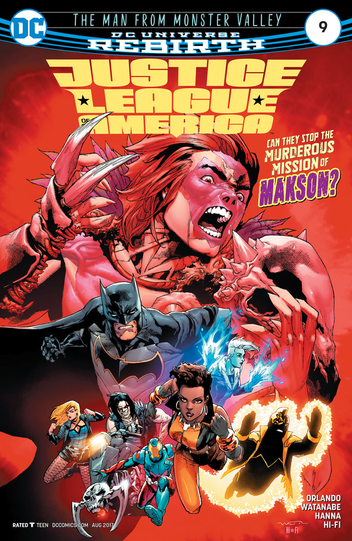 JUSTICE LEAGUE OF AMERICA #9