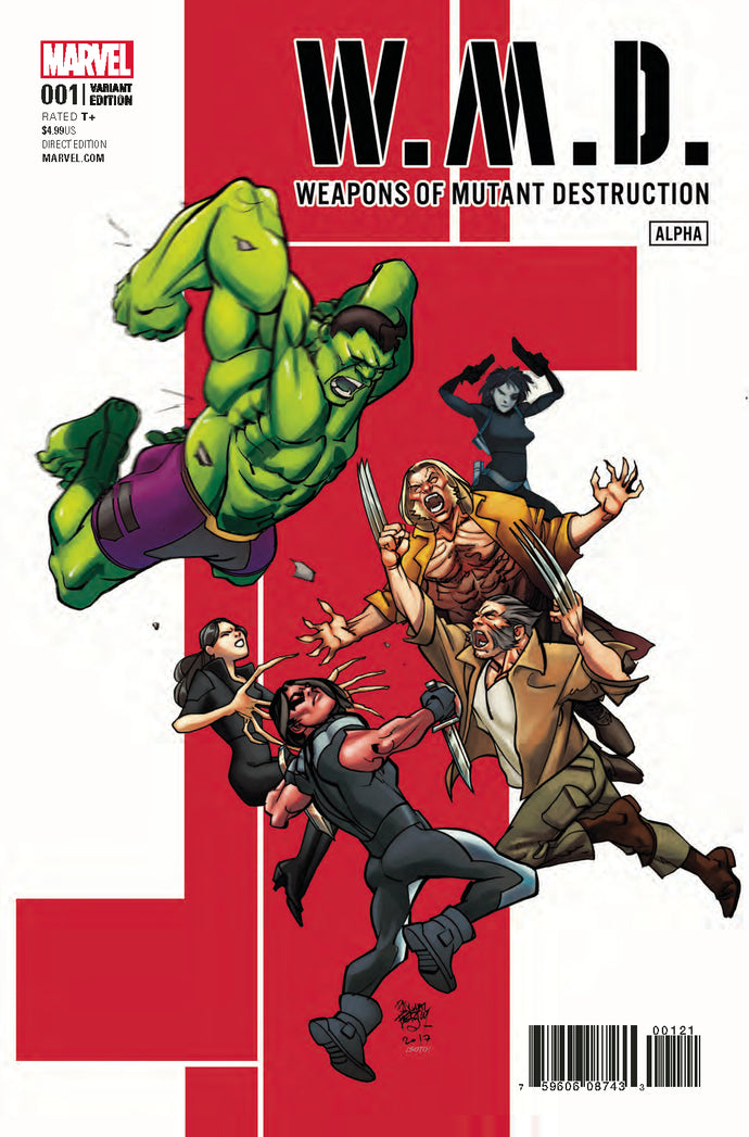 WEAPONS OF MUTANT DESTRUCTION #1 FERRY VAR WMD