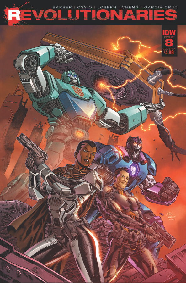 REVOLUTIONARIES #8 CVR A LIMA