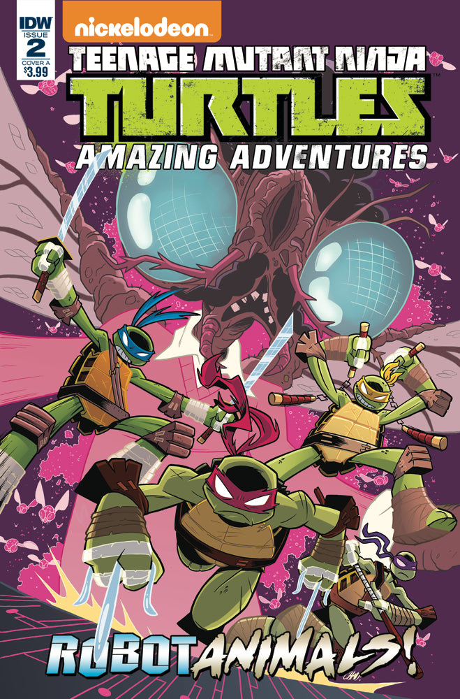 TMNT AMAZING ADVENTURES ROBOTANIMALS #2 (OF 3) CVR A THOMAS