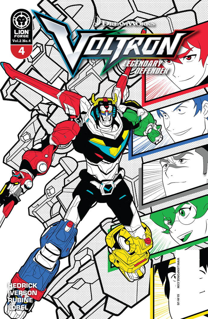 VOLTRON LEGENDARY DEFENDER VOL 2 #4 (RES)