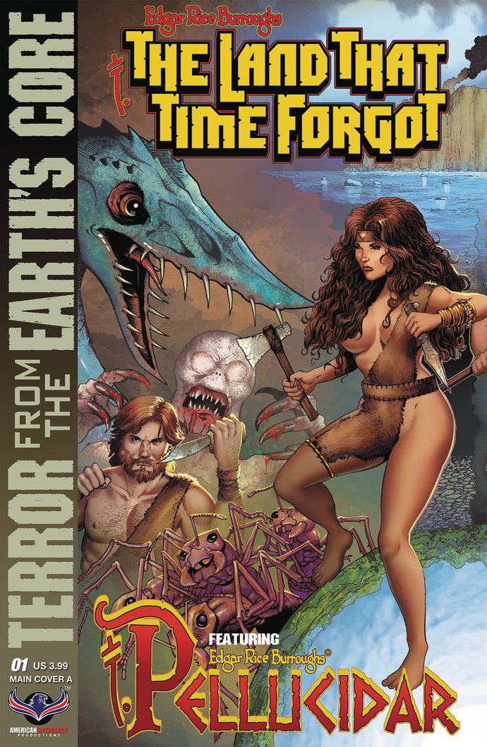 LAND THAT TIME FORGOT FROM EARTHS CORE #1 CONNECTING CVR A
