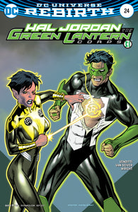 HAL JORDAN AND THE GREEN LANTERN CORPS #24 VAR ED