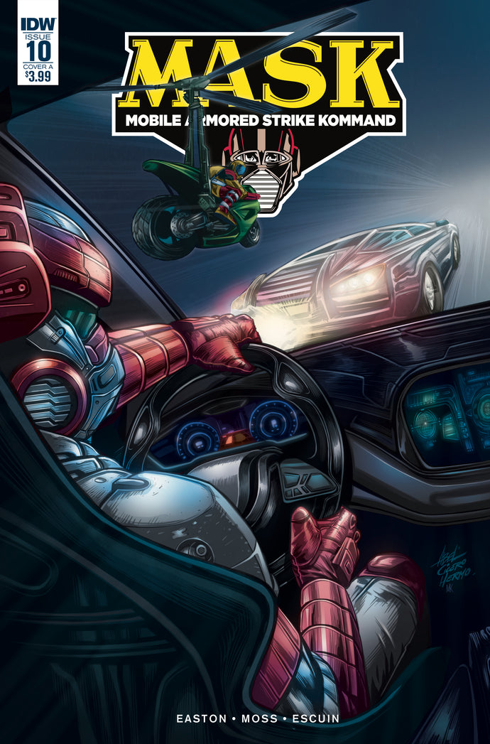 MASK MOBILE ARMORED STRIKE KOMMAND #10 CVR A CICCERO