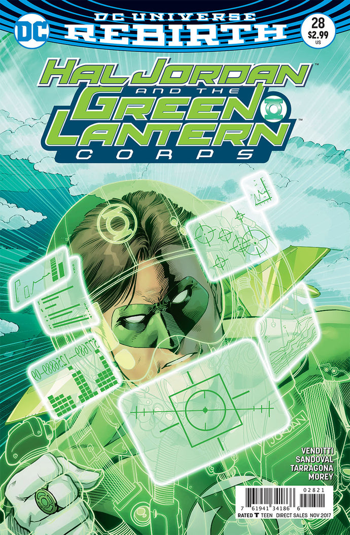 HAL JORDAN AND THE GREEN LANTERN CORPS #28 VAR ED