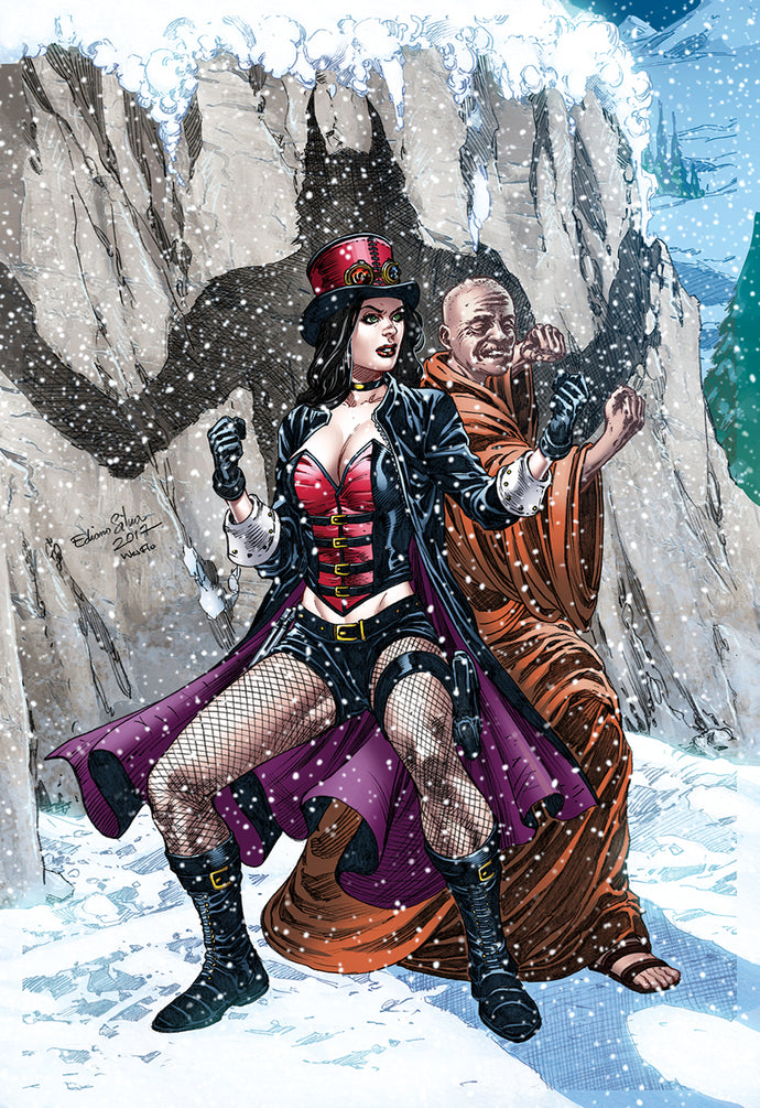 VAN HELSING VS THE WEREWOLF #4 CVR A SILVA