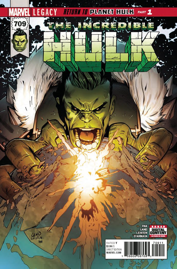 INCREDIBLE HULK #709 LEG