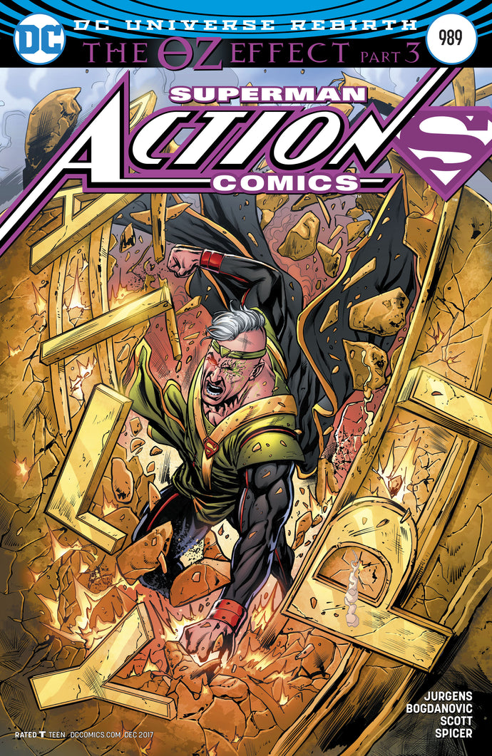 ACTION COMICS #989 VAR ED (OZ EFFECT)