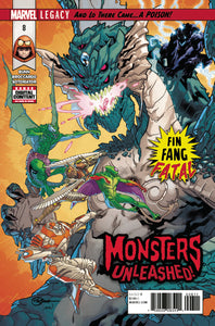 MONSTERS UNLEASHED #8 LEG