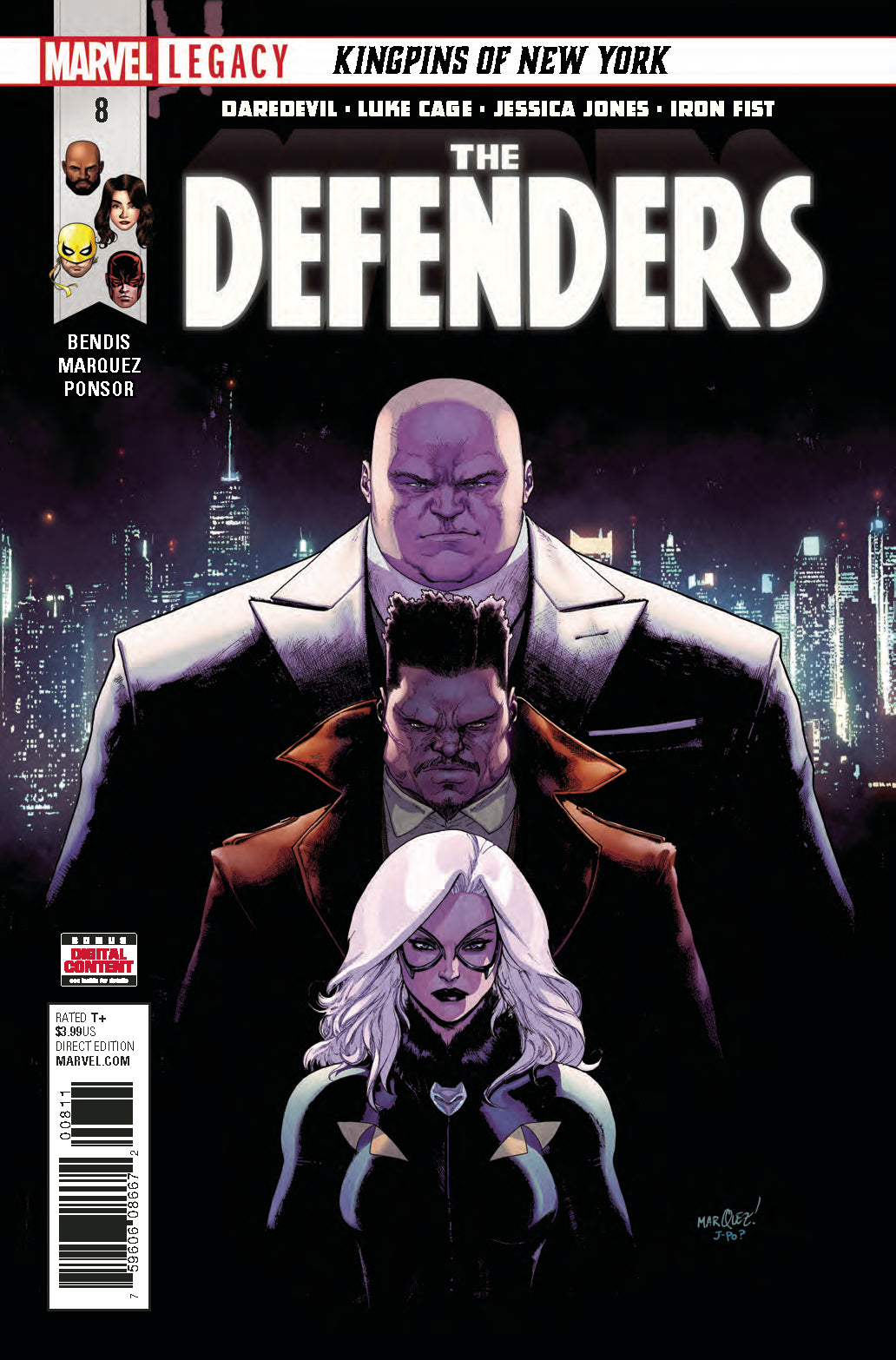 DEFENDERS #8 LEG – Villainous Grounds