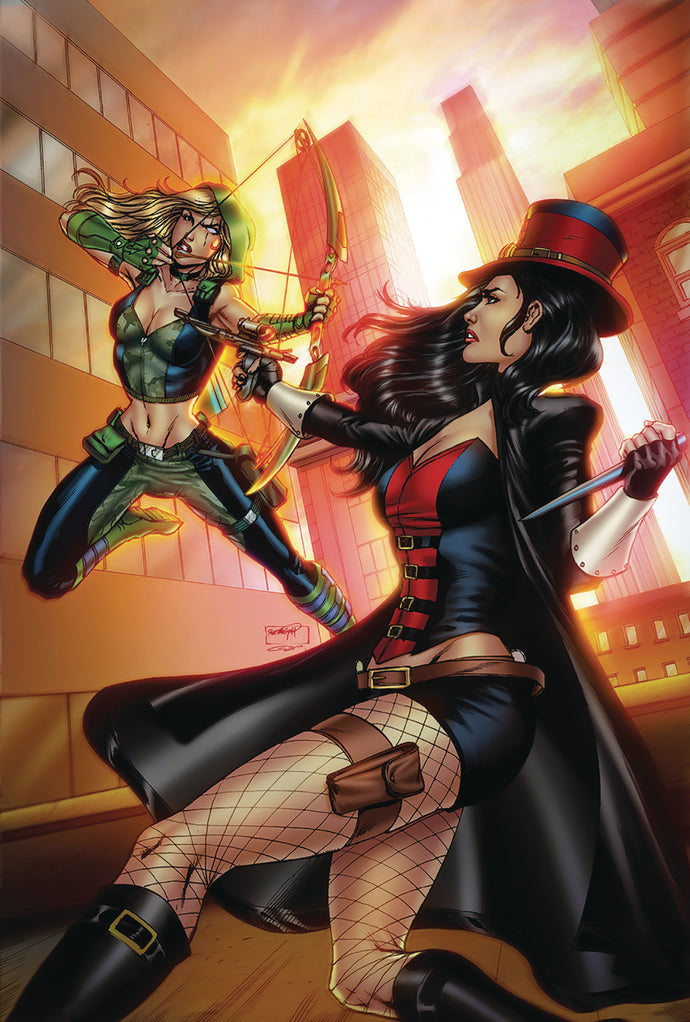 VAN HELSING VS ROBYN HOOD #1 (OF 4) B CVR GOH