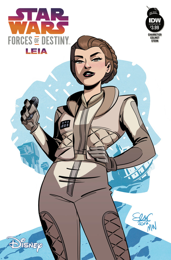 STAR WARS ADV FORCES OF DESTINY LEIA CVR B (C: 1-0-0)