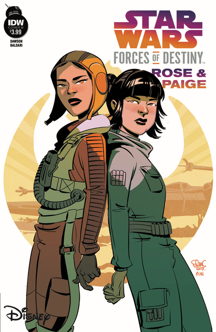 STAR WARS ADV FORCES OF DESTINY ROSE & PAIGE CVR B (C: 1-0-0