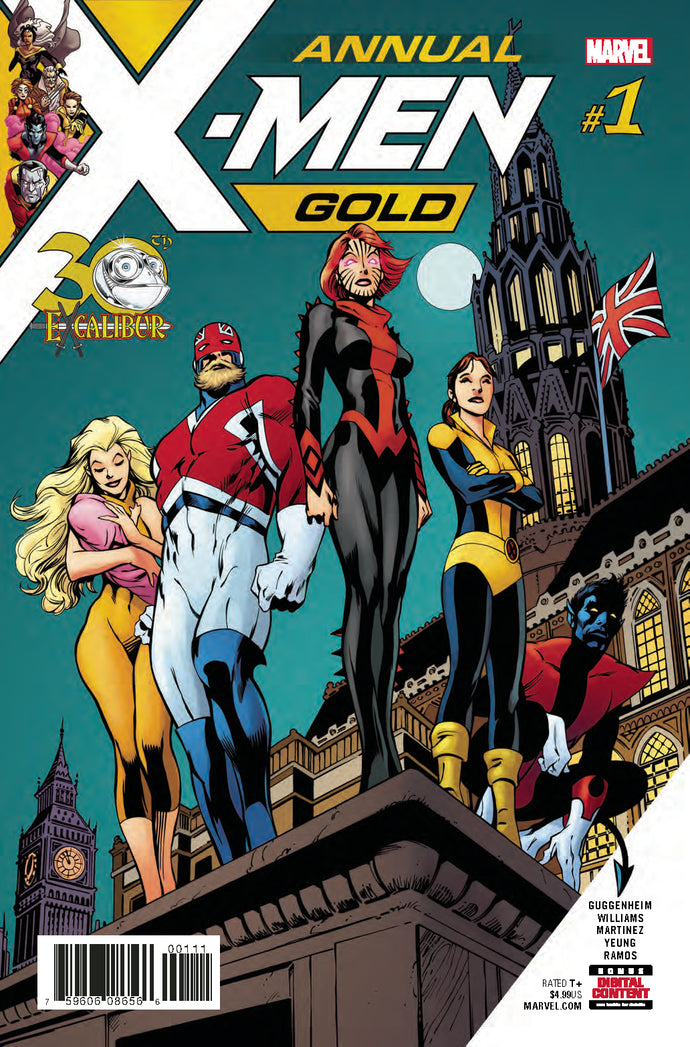 X-MEN GOLD ANNUAL #1 LEG