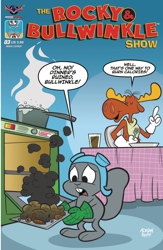 ROCKY & BULLWINKLE SHOW #3 MAIN ROPP CVR
