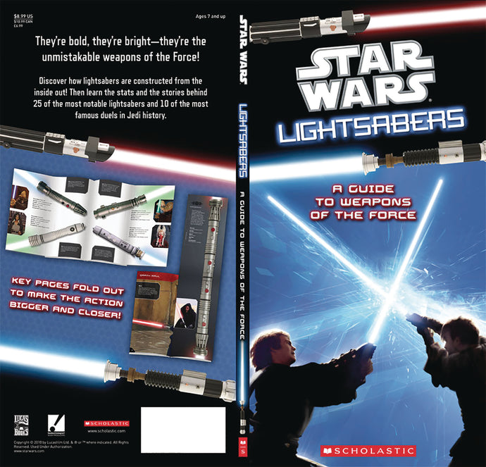 STAR WARS LIGHTSABERS GUIDE TO WEAPONS OF FORCE HC (C: 0-1-0